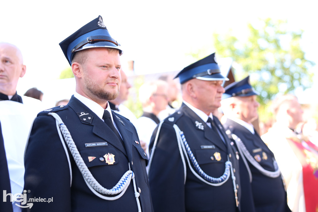 Borki Nizińskie na trasie peregrynacji obrazu Jezusa Miłosiernego