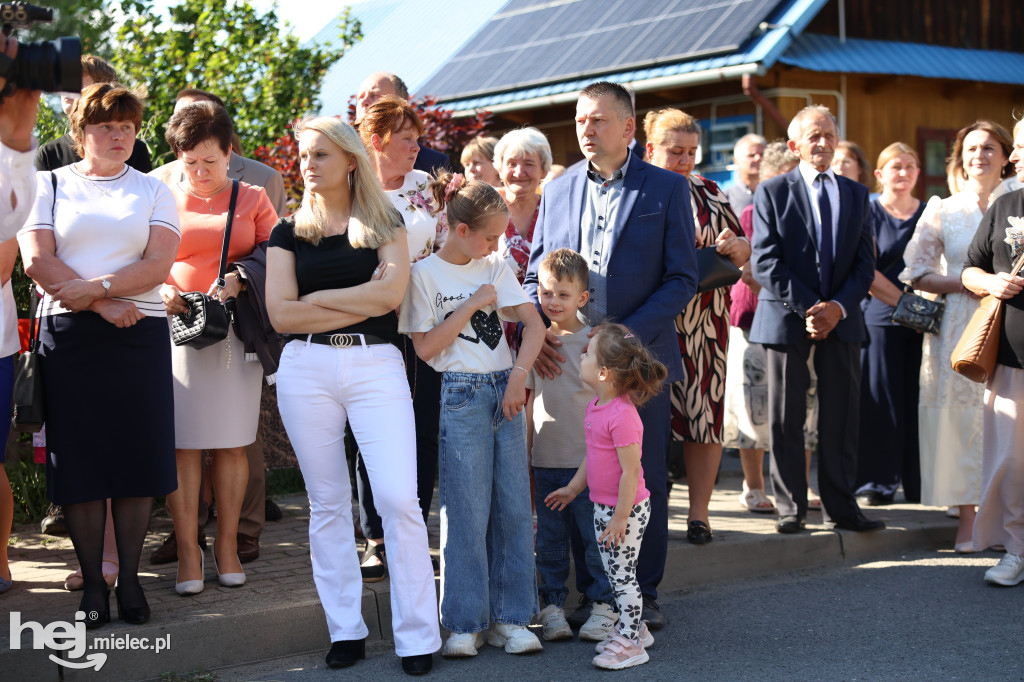 Borki Nizińskie na trasie peregrynacji obrazu Jezusa Miłosiernego