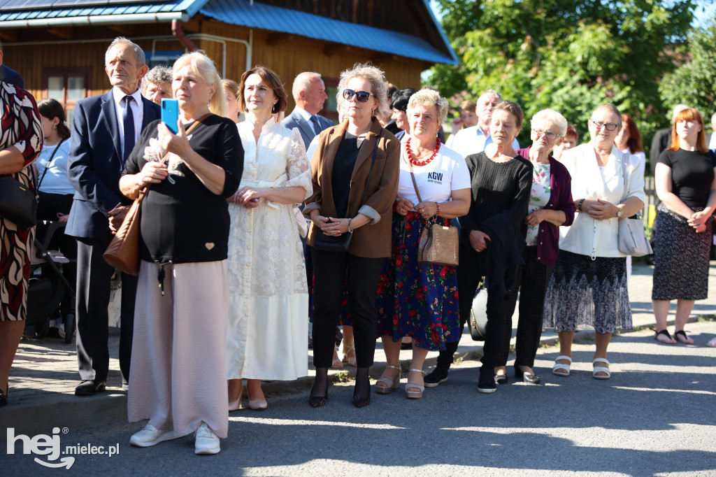 Borki Nizińskie na trasie peregrynacji obrazu Jezusa Miłosiernego