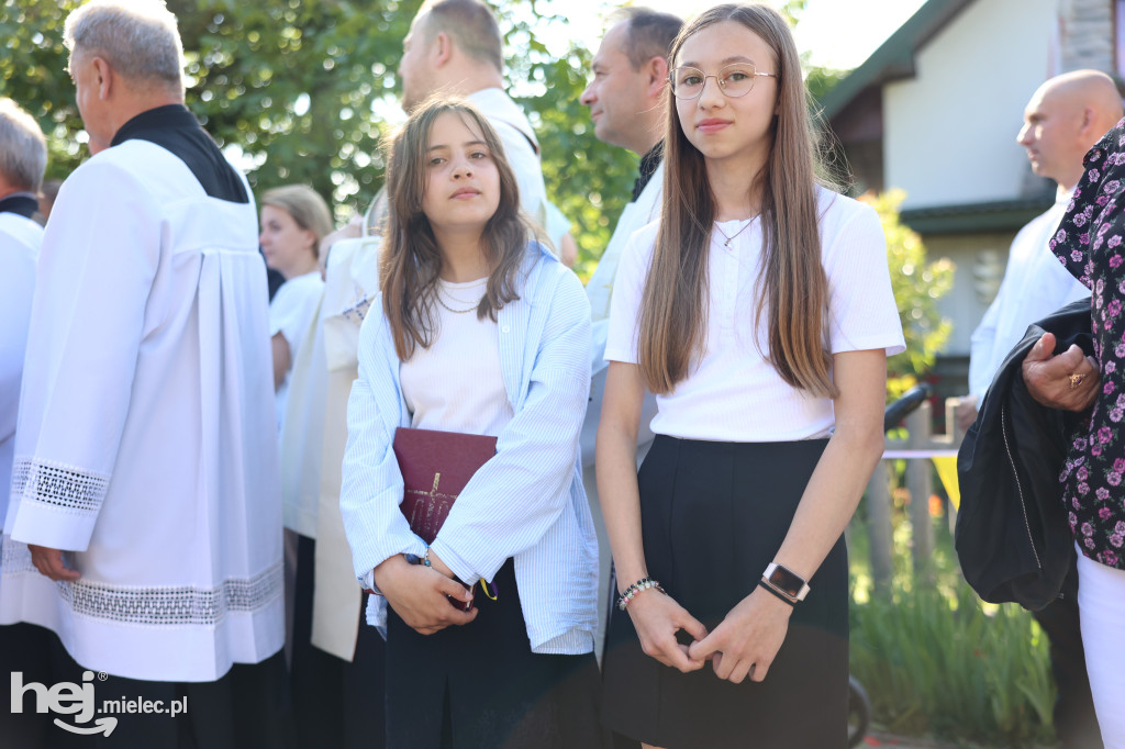 Borki Nizińskie na trasie peregrynacji obrazu Jezusa Miłosiernego