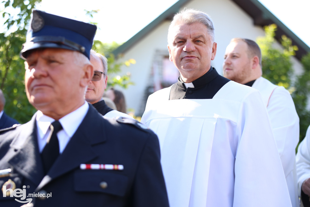 Borki Nizińskie na trasie peregrynacji obrazu Jezusa Miłosiernego