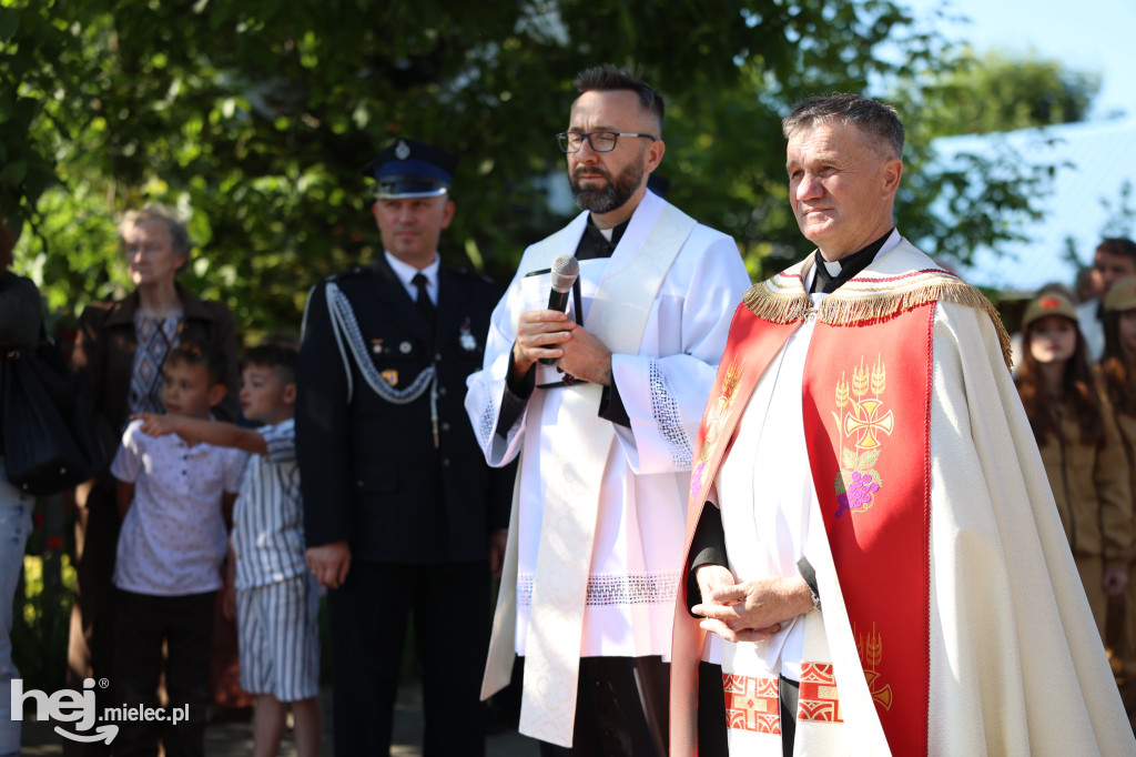 Borki Nizińskie na trasie peregrynacji obrazu Jezusa Miłosiernego