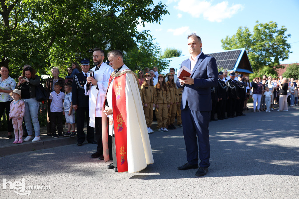 Borki Nizińskie na trasie peregrynacji obrazu Jezusa Miłosiernego