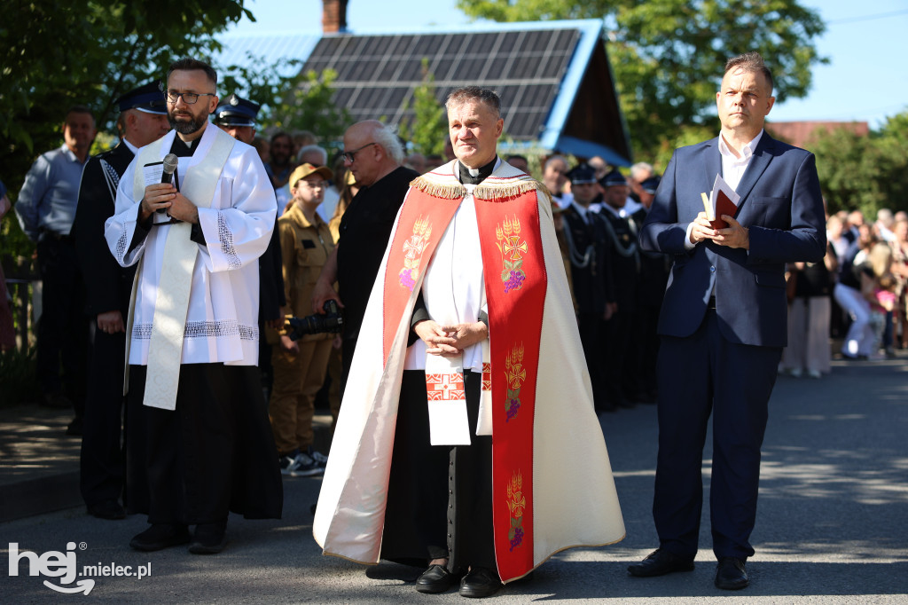 Borki Nizińskie na trasie peregrynacji obrazu Jezusa Miłosiernego