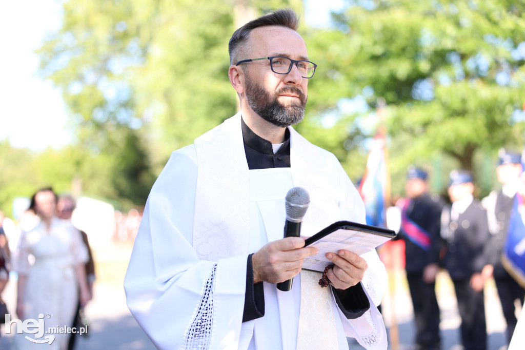 Borki Nizińskie na trasie peregrynacji obrazu Jezusa Miłosiernego