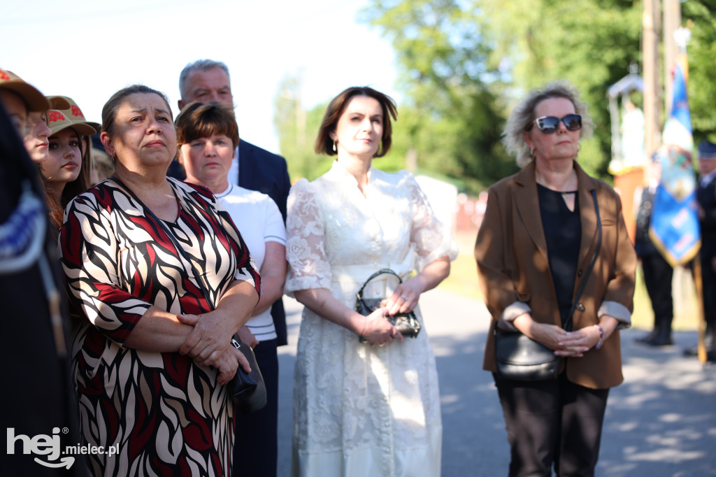 Borki Nizińskie na trasie peregrynacji obrazu Jezusa Miłosiernego