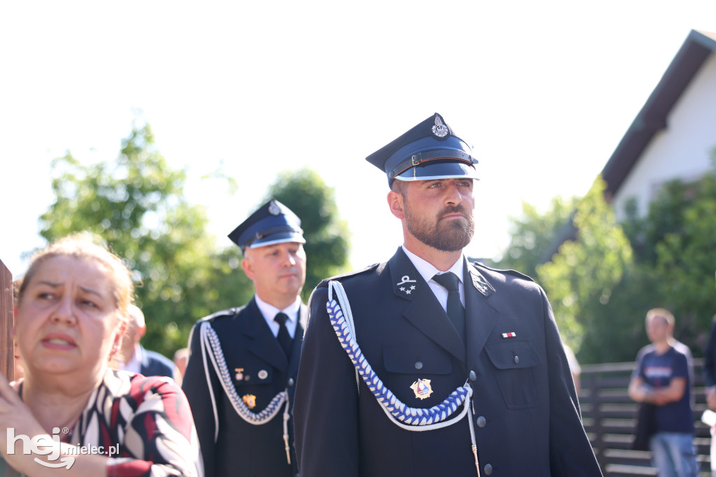 Borki Nizińskie na trasie peregrynacji obrazu Jezusa Miłosiernego