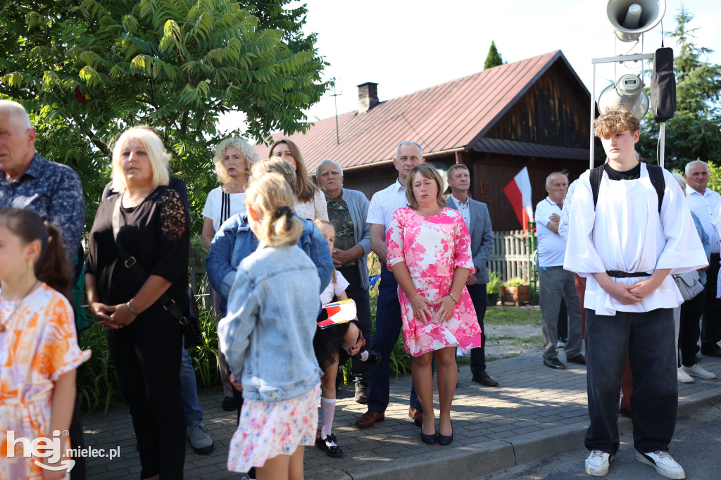 Borki Nizińskie na trasie peregrynacji obrazu Jezusa Miłosiernego