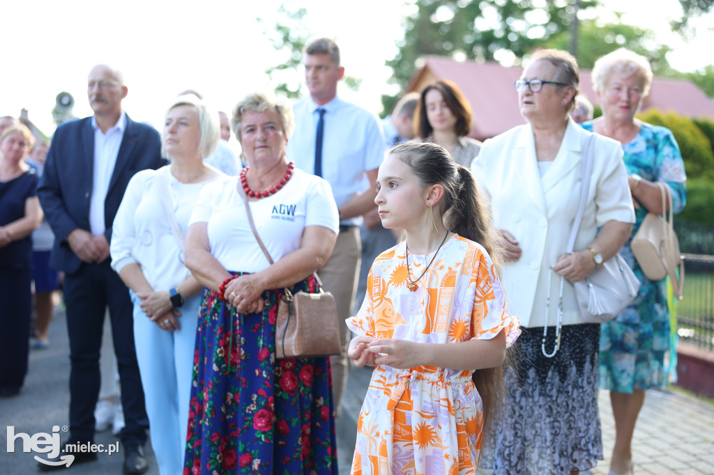Borki Nizińskie na trasie peregrynacji obrazu Jezusa Miłosiernego