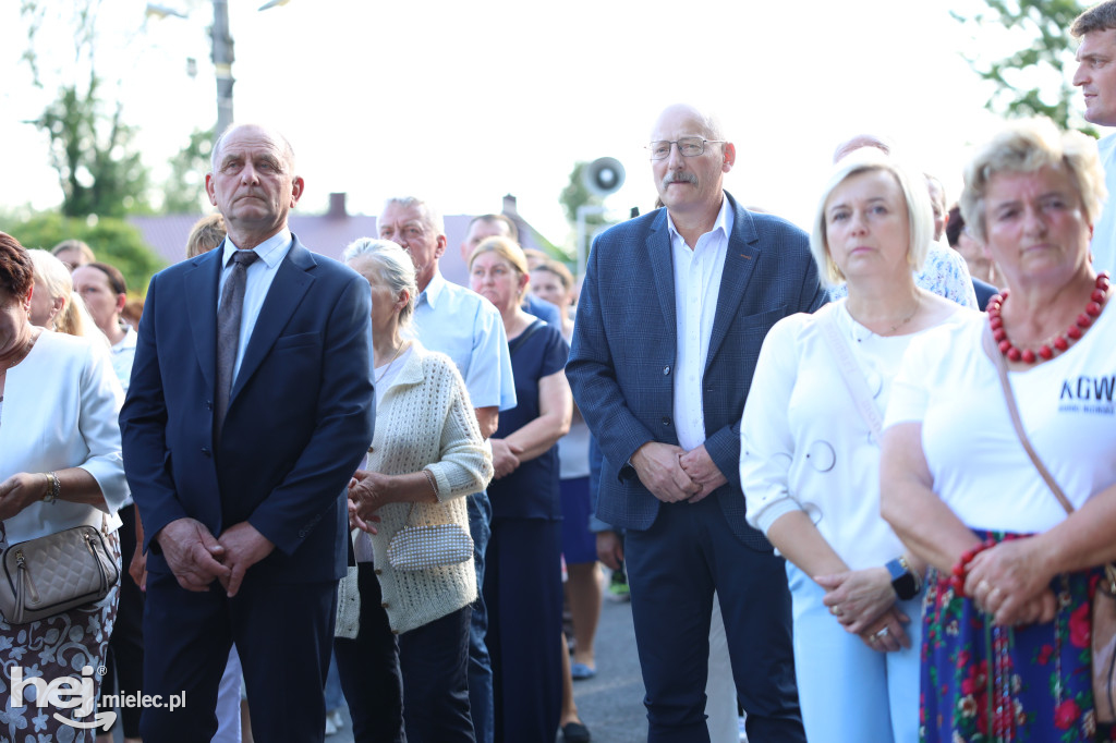 Borki Nizińskie na trasie peregrynacji obrazu Jezusa Miłosiernego