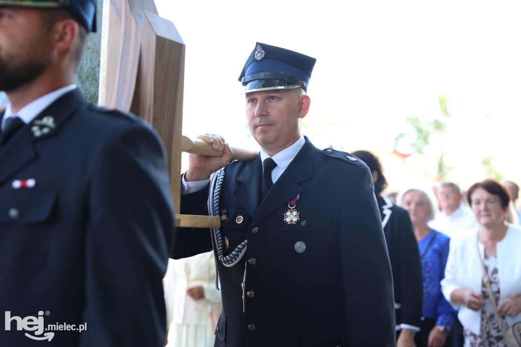 Borki Nizińskie na trasie peregrynacji obrazu Jezusa Miłosiernego