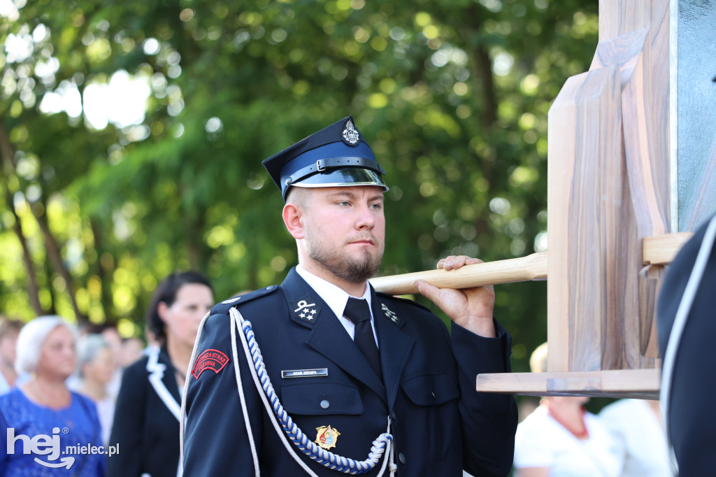 Borki Nizińskie na trasie peregrynacji obrazu Jezusa Miłosiernego