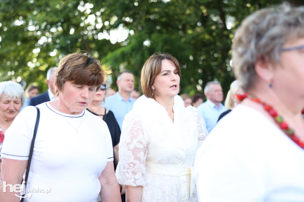 Borki Nizińskie na trasie peregrynacji obrazu Jezusa Miłosiernego