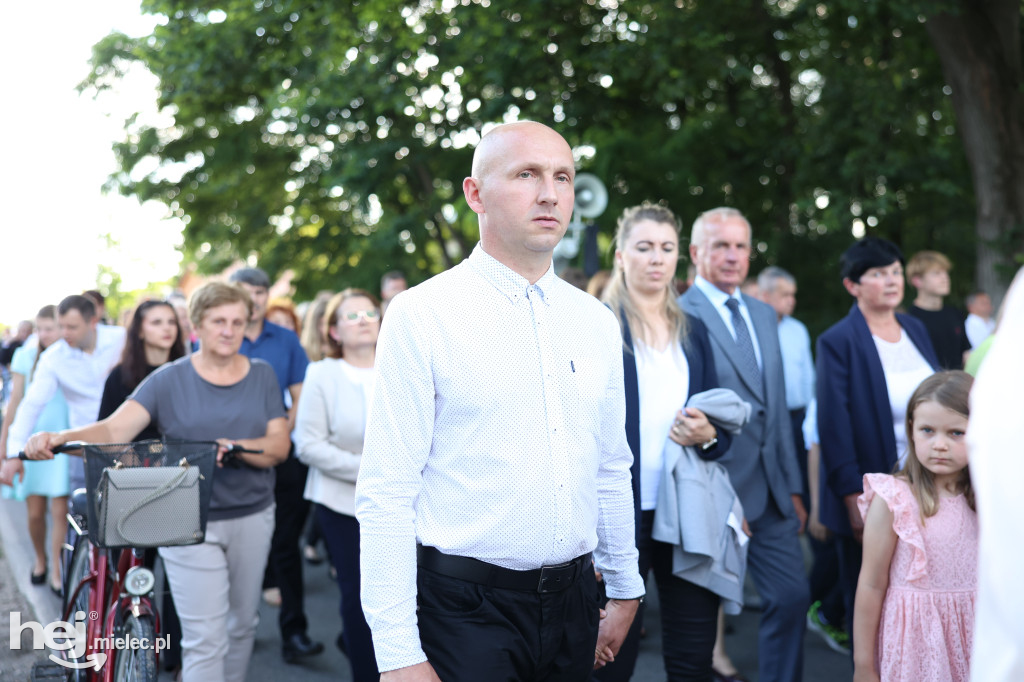 Borki Nizińskie na trasie peregrynacji obrazu Jezusa Miłosiernego