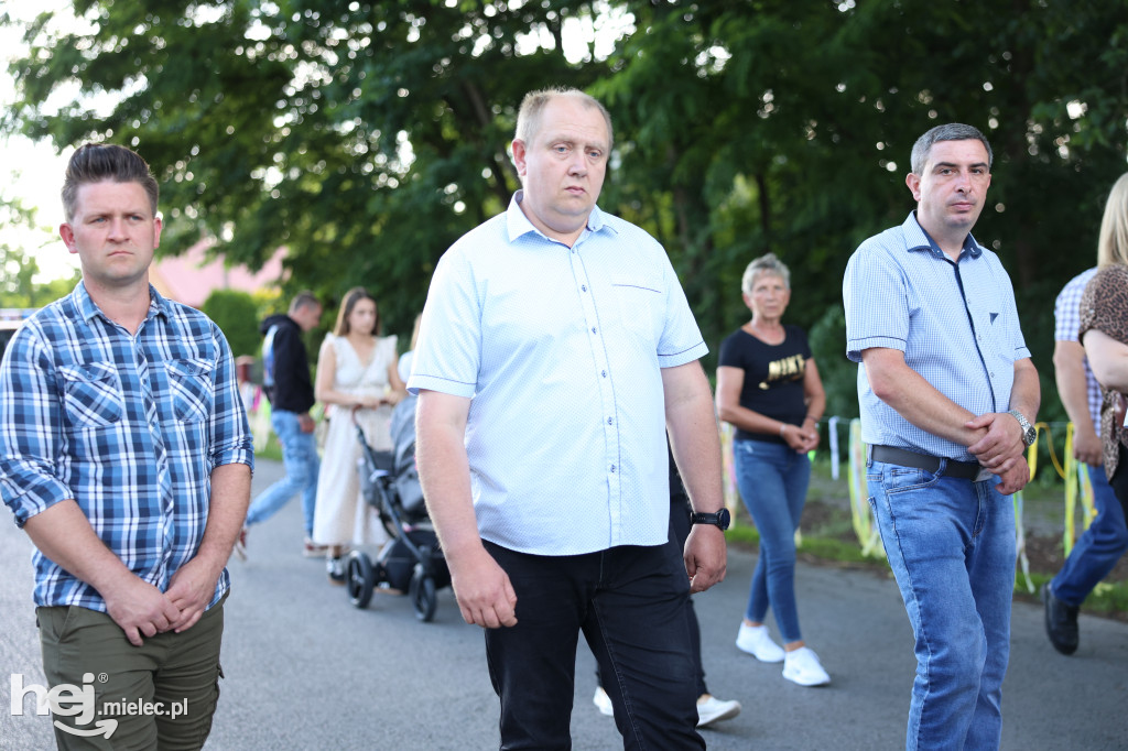 Borki Nizińskie na trasie peregrynacji obrazu Jezusa Miłosiernego