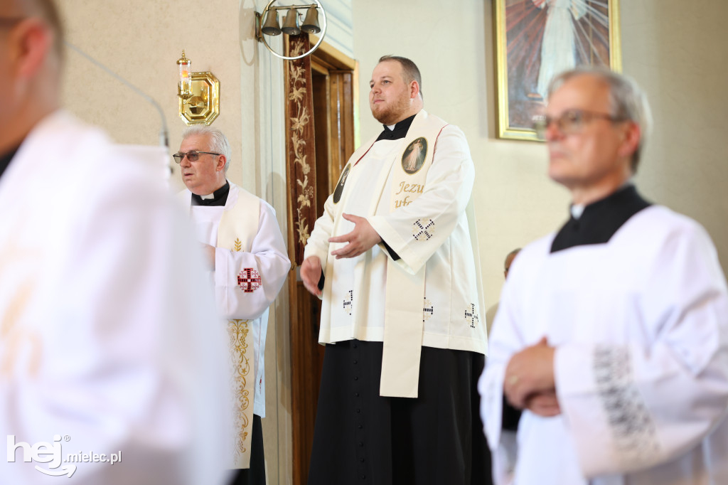 Borki Nizińskie na trasie peregrynacji obrazu Jezusa Miłosiernego