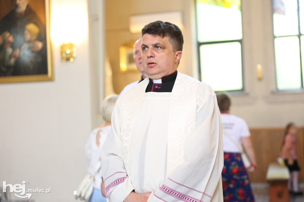 Borki Nizińskie na trasie peregrynacji obrazu Jezusa Miłosiernego