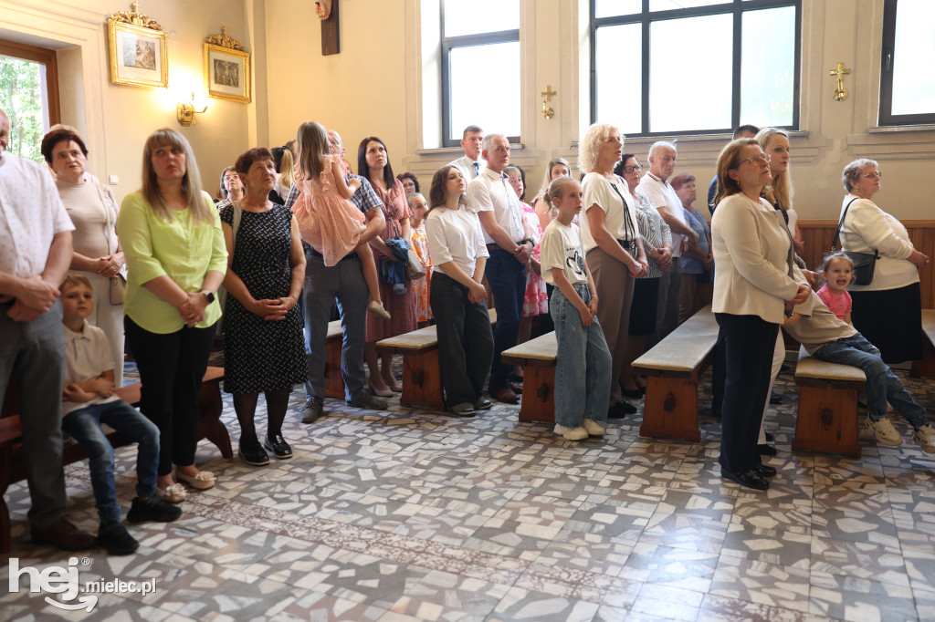 Borki Nizińskie na trasie peregrynacji obrazu Jezusa Miłosiernego
