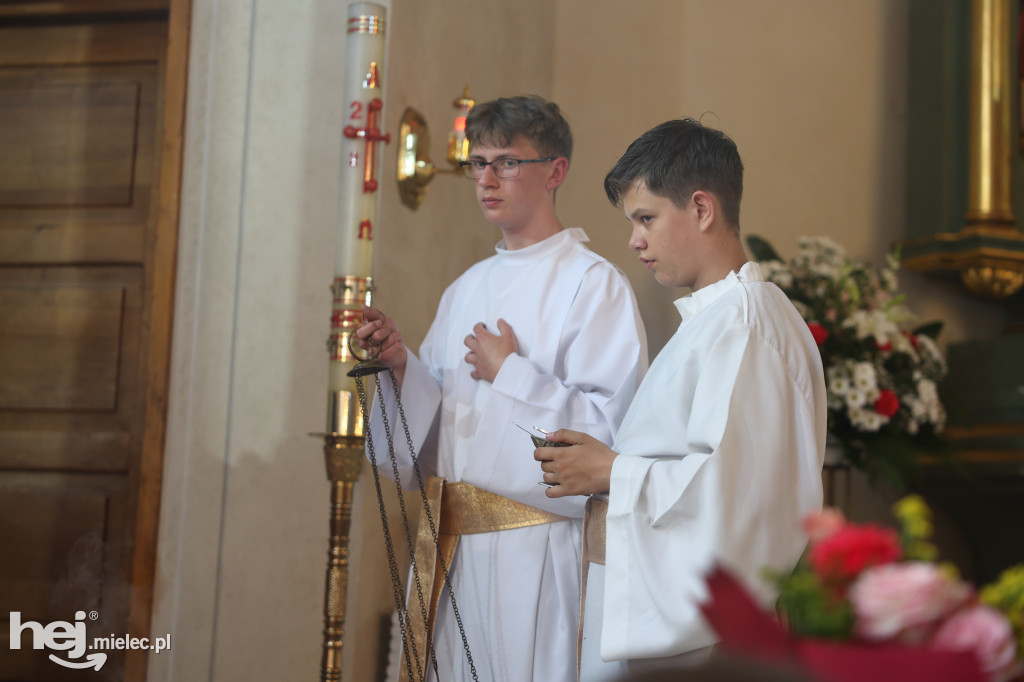 Borki Nizińskie na trasie peregrynacji obrazu Jezusa Miłosiernego