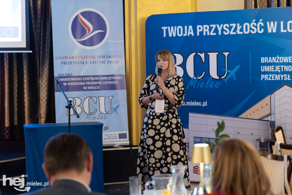 Konferencja podsumowująca projekt „Branżowe Centrum Umiejętności – kadry dla przemysłu lotniczego”