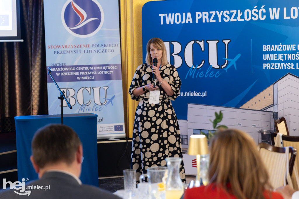 Konferencja podsumowująca projekt „Branżowe Centrum Umiejętności – kadry dla przemysłu lotniczego”