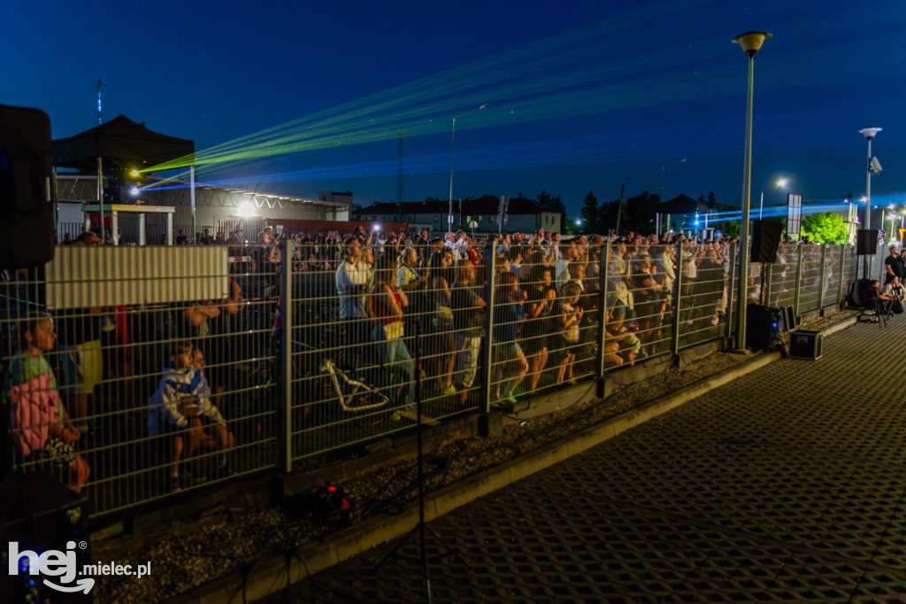 Widowisko laserowe  w Branżowym Centrum Umiejętności