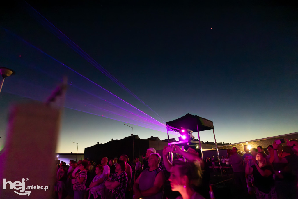 Widowisko laserowe  w Branżowym Centrum Umiejętności