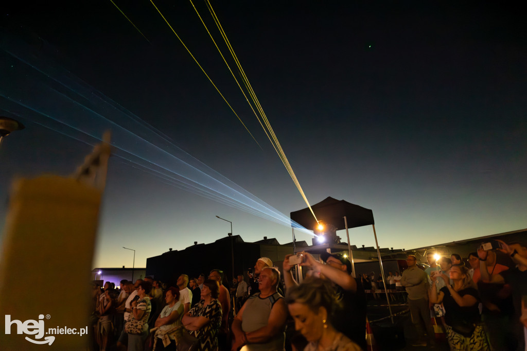 Widowisko laserowe  w Branżowym Centrum Umiejętności