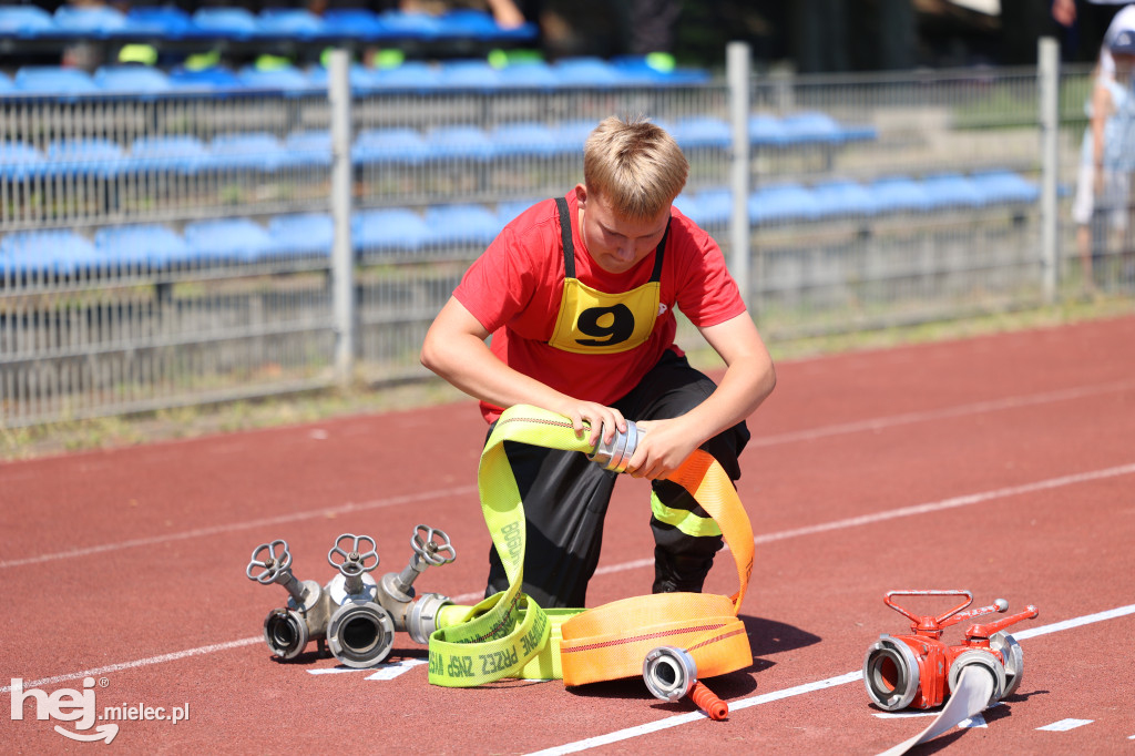 XIII Powiatowe Zawody Sportowo-Pożarnicze Młodzieżowych Drużyn Pożarniczych Powiatu Mieleckiego