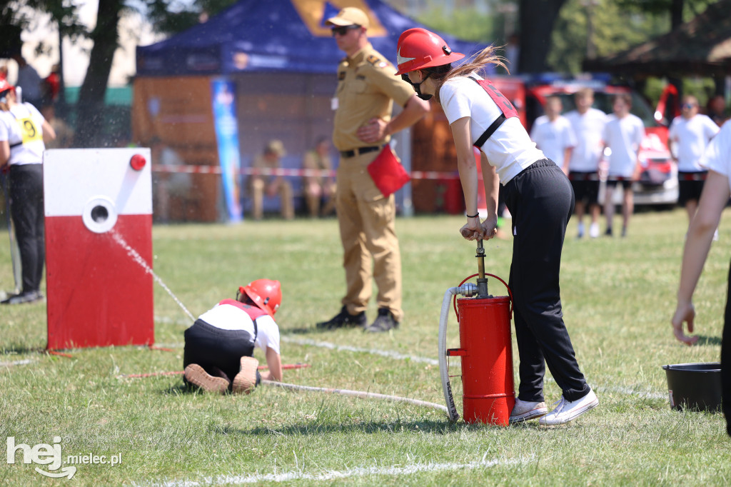 XIII Powiatowe Zawody Sportowo-Pożarnicze Młodzieżowych Drużyn Pożarniczych Powiatu Mieleckiego