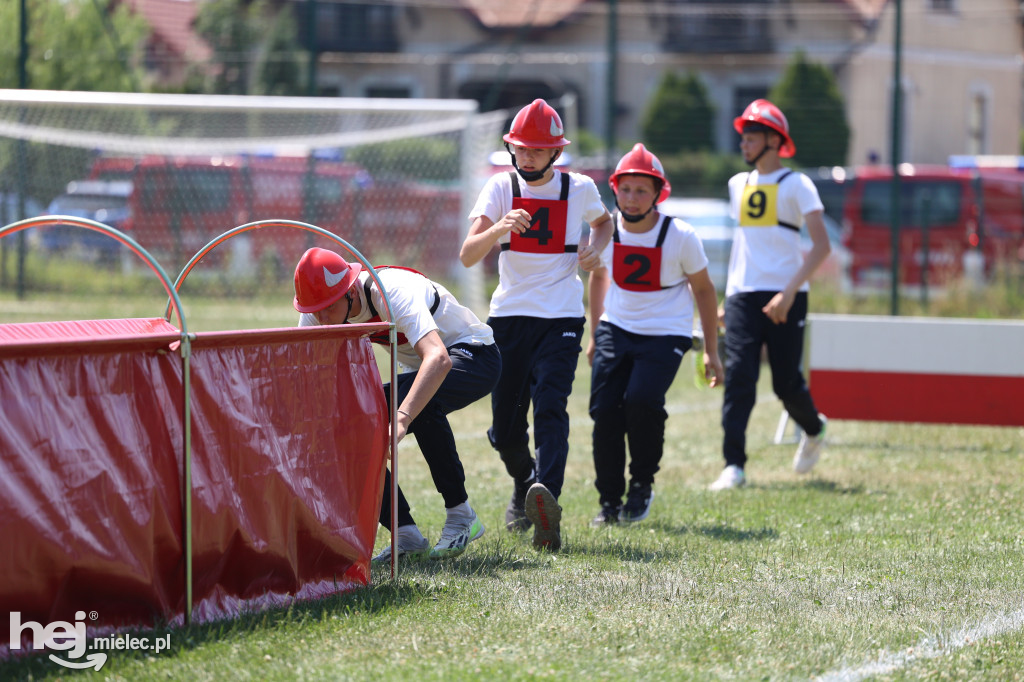 XIII Powiatowe Zawody Sportowo-Pożarnicze Młodzieżowych Drużyn Pożarniczych Powiatu Mieleckiego