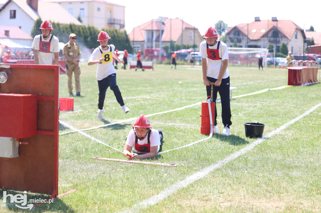 XIII Powiatowe Zawody Sportowo-Pożarnicze Młodzieżowych Drużyn Pożarniczych Powiatu Mieleckiego