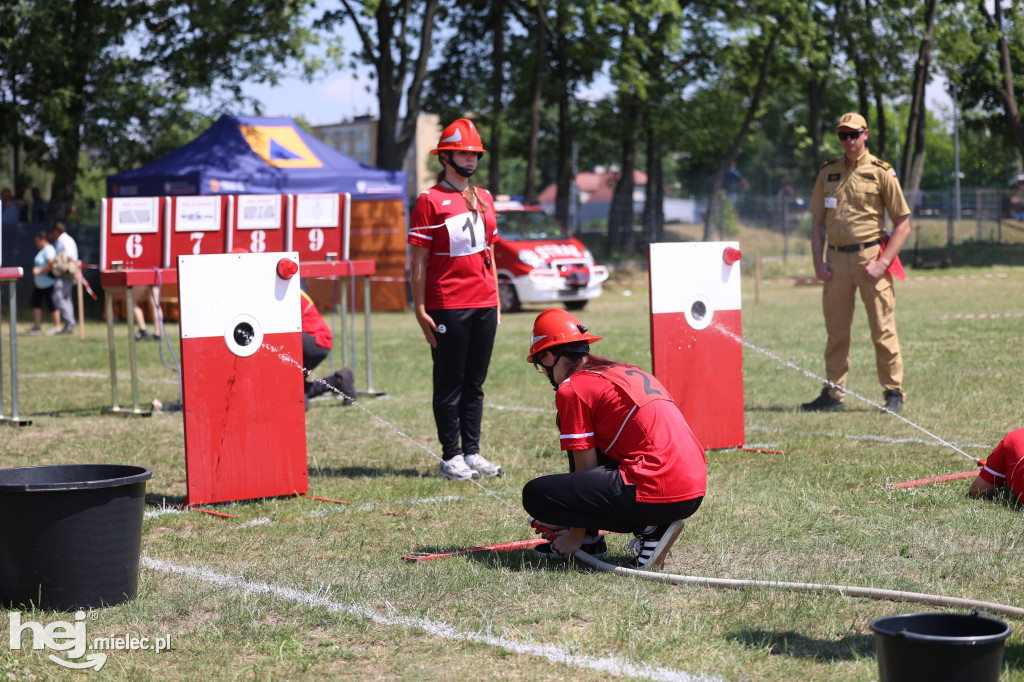 XIII Powiatowe Zawody Sportowo-Pożarnicze Młodzieżowych Drużyn Pożarniczych Powiatu Mieleckiego