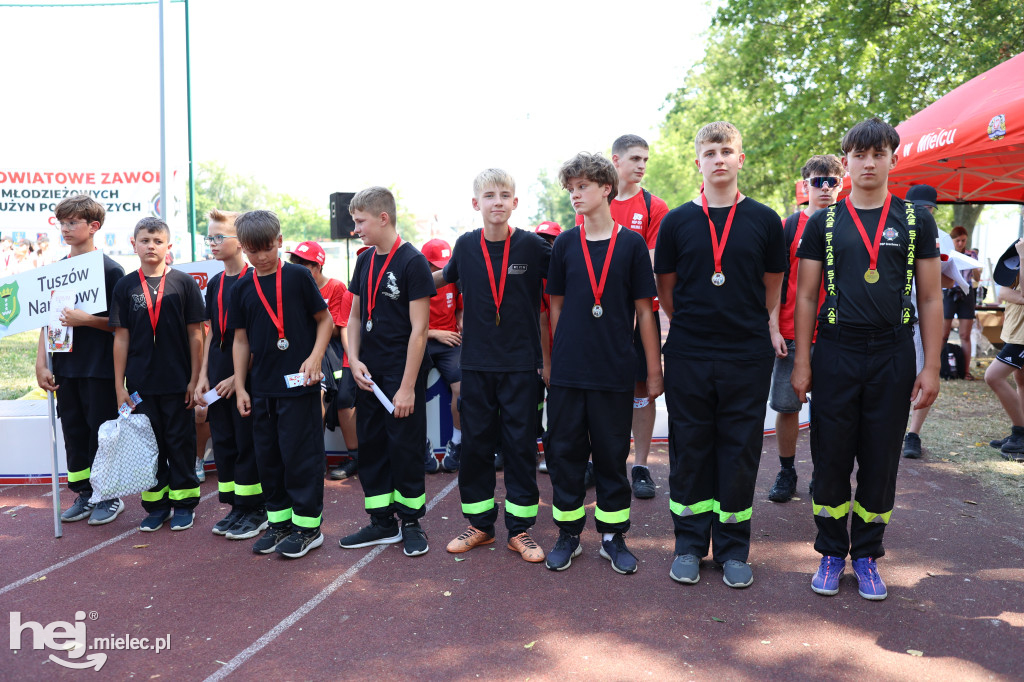 XIII Powiatowe Zawody Sportowo-Pożarnicze Młodzieżowych Drużyn Pożarniczych Powiatu Mieleckiego