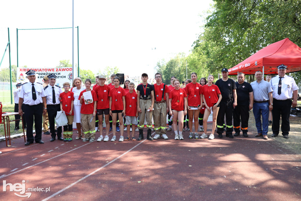XIII Powiatowe Zawody Sportowo-Pożarnicze Młodzieżowych Drużyn Pożarniczych Powiatu Mieleckiego