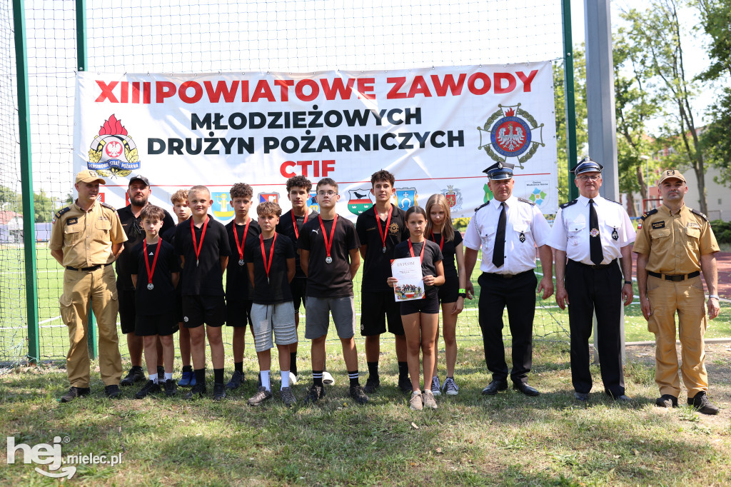 XIII Powiatowe Zawody Sportowo-Pożarnicze Młodzieżowych Drużyn Pożarniczych Powiatu Mieleckiego