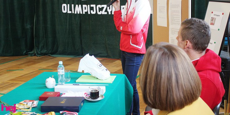 Olimpijczycy z Sokoła Mielec odwiedzili Gimnazjum numer 1 [ZDJĘCIA]