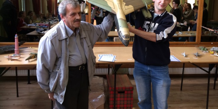 Weekendowa wystawa modelarska cieszyła się bardzo dużym zainteresowaniem