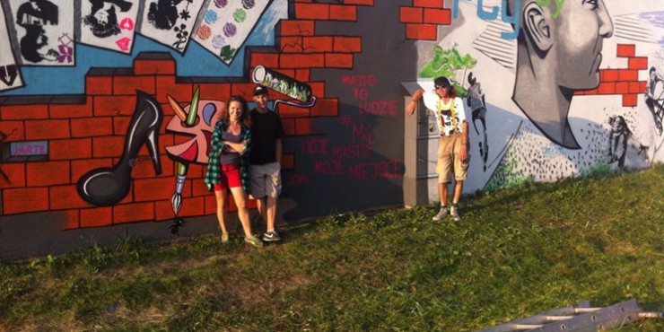 Mural dla mieleckiego underground?u powstał przy Szafera [FOTO]