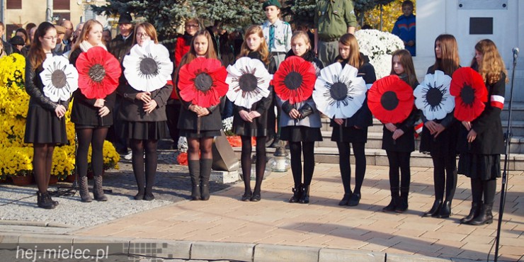 Słoneczny, Biało-Czerwony Dzień Niepodległości w Mielcu [FOTO, WIDEO]