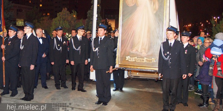 Obraz Jezusa Miłosiernego wędruje po parafiach powiatu mieleckiego