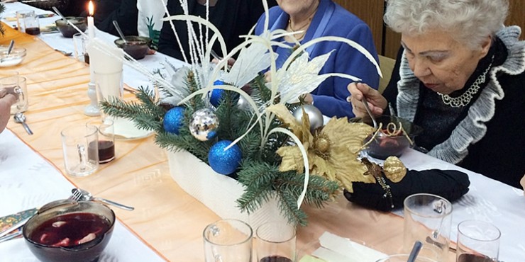 Uroczyste spotkanie opłatkowe w Klubie Seniora "Wrzos"