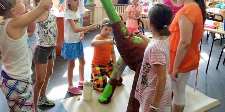 Kolejny wakacyjny tydzień półkolonii w Spółdzielczym Domu Kultury za nami