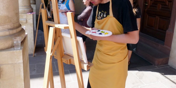  Uczestnicy ŚDS na II Wakacyjnych Spotkaniach ze Sztuką 