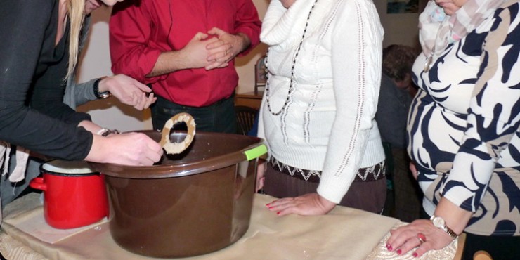 Zabawa Andrzejkowa w Środowiskowym Domu Samopomocy