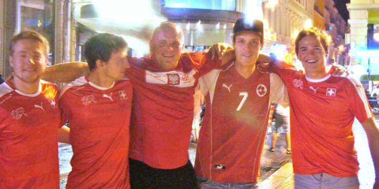 Zdjęcia z meczu Polska - Szwajcaria! Jak bawili się mielczanie?