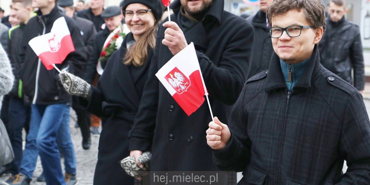 Mielczanie obchodzą Rocznicę Odzyskania Niepodległości przez Polskę [FOTO, WIDEO]