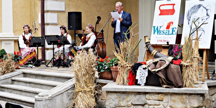 Narodowe Czytanie "Wesela" w Pałacyku Oborskich [FOTO]