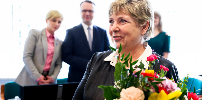 Barbara Wójcik przez dwadzieścia lat była skarbnikiem miasta