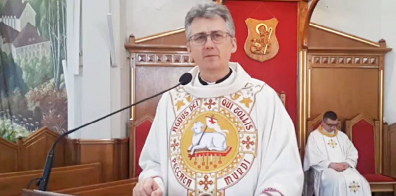 Ks. prałat Janusz Paciorek, proboszcz parafii Trójcy Przenajświętszej w Mielcu.